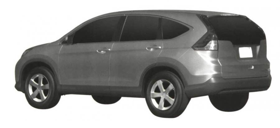  Honda CR-V Patent Drawings 2012 года  (фото 5 из 5)